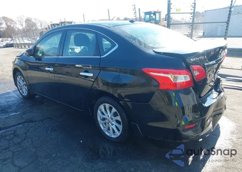 2019 Nissan Sentra Sv from USA, damaged, VIN 3N1AB7AP4KY398361